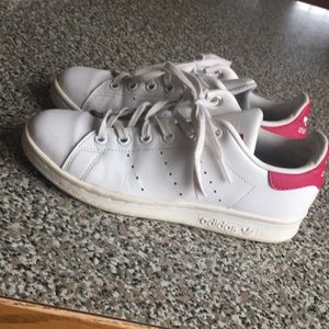 Adidas “Stan smith” genuine leather tennis shoes